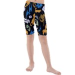 Pattern Design Seamless Texture Kids  Mid Length Swim Shorts