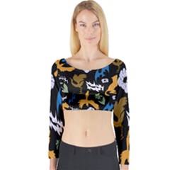 Long Sleeve Crop Top 