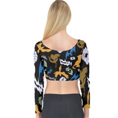 Long Sleeve Crop Top 