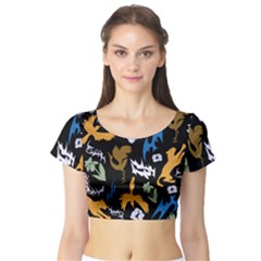 Short Sleeve Crop Top 