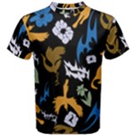 Pattern Design Seamless Texture Men s Cotton T-Shirt