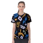 Pattern Design Seamless Texture Women s Cotton T-Shirt
