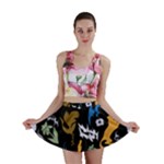 Pattern Design Seamless Texture Mini Skirt