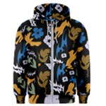 Pattern Design Seamless Texture Men s Zipper Hoodie