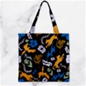 Zipper Grocery Tote Bag 