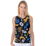 Pattern Design Seamless Texture Women s Basketball Tank Top