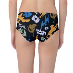 Mid-Waist Bikini Bottoms 