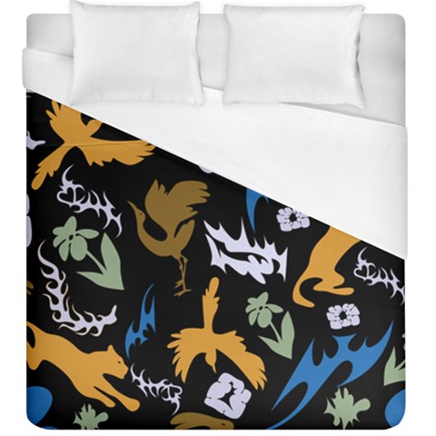Pattern Design Seamless Texture Duvet Cover (King Size) from ArtsNow.com