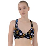 Pattern Design Seamless Texture Sweetheart Sports Bra