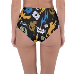 Reversible High-Waist Bikini Bottoms 