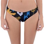 Pattern Design Seamless Texture Reversible Hipster Bikini Bottoms