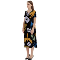 T-Shirt Midi Dress With Pockets 