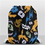 Pattern Design Seamless Texture Drawstring Bag (Small)