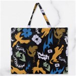 Pattern Design Seamless Texture Zipper Large Tote Bag