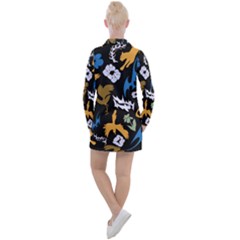 Women s Long Sleeve Casual Dress 
