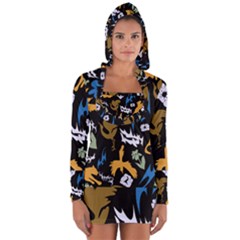 Long Sleeve Hooded T-shirt 