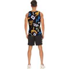 Men s Wide Collar Tank Top 