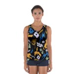 Pattern Design Seamless Texture Sport Tank Top 
