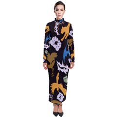 Turtleneck Maxi Dress 