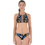 Pattern Design Seamless Texture Perfectly Cut Out Bikini Set