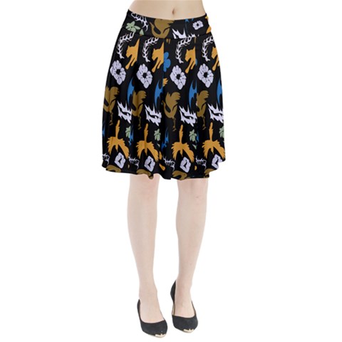Pattern Design Seamless Texture Pleated Skirt from ArtsNow.com