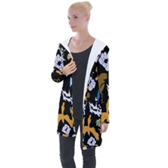 Longline Hooded Cardigan 