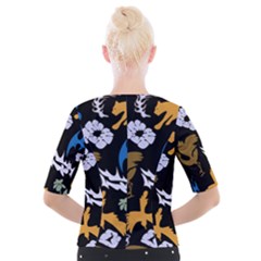 Cropped Button Cardigan 