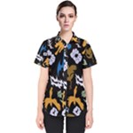 Pattern Design Seamless Texture Women s Short Sleeve Shirt