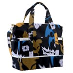 Pattern Design Seamless Texture Sports Shoulder Bag with Shoes Compartment