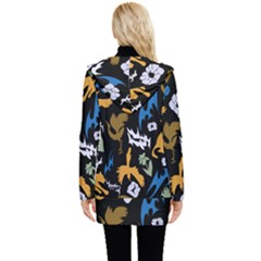 Button Up Hooded Coat  