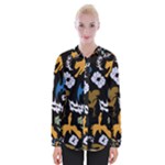 Pattern Design Seamless Texture Womens Long Sleeve Shirt