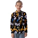 Pattern Design Seamless Texture Kids  Long Sleeve Shirt