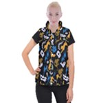 Pattern Design Seamless Texture Women s Button Up Vest