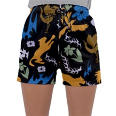 Women s Satin Sleepwear Shorts 