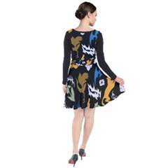 Plunge Pinafore Dress 