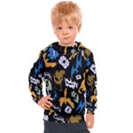 Pattern Design Seamless Texture Kids  Hooded Pullover