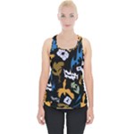 Pattern Design Seamless Texture Piece Up Tank Top