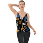 Pattern Design Seamless Texture Chiffon Cami