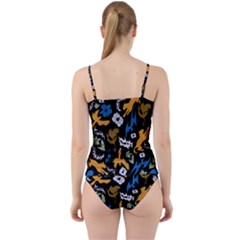Cut Out Top Tankini Set 