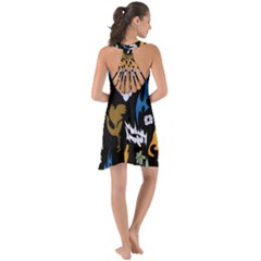 Show Some Back Chiffon Dress 