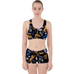 Pattern Design Seamless Texture Work It Out Gym Set