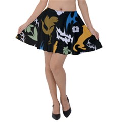 Velvet Skater Skirt 