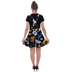 Velvet Suspender Skater Skirt 