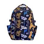 Pattern Design Seamless Texture Carry-on Double Buckle Travel Backpack