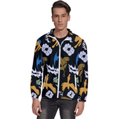 Men s High Neck Windbreaker 