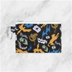 Pattern Design Seamless Texture Canvas Cosmetic Bag (Small)