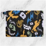 Pattern Design Seamless Texture Canvas Cosmetic Bag (XL)
