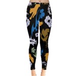 Pattern Design Seamless Texture Inside Out Leggings