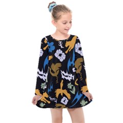 Kids  Long Sleeve Dress 
