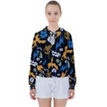 Pattern Design Seamless Texture Women s Tie Up Sweat